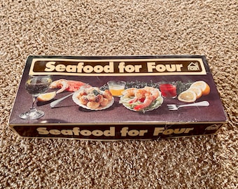 Vintage Hoan Seafood Serving Set: Shell Dishes, Cocktail Bowls (Incomplete)