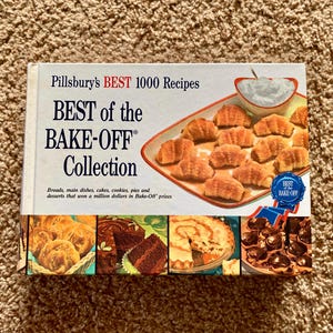 Vintage (2009) &quot;Best of the Bake-Off Collection: Pillsbury&#39;s Best 1000 Rezepte&quot; Hardcover-Buch | Copyright 1959 [Gebraucht]