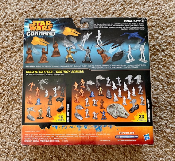 Sealed Star Wars Command Figurine Set: Episode III Collectible Toy