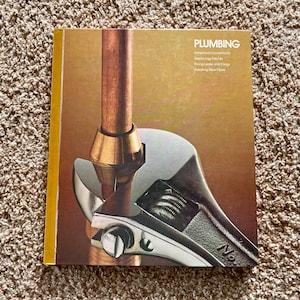 Vintage (1979) „Sanitär“ Hardcover Buch | Vintage How-To Nachschlagewerk | 70s Vintage Bücher [Gebraucht]