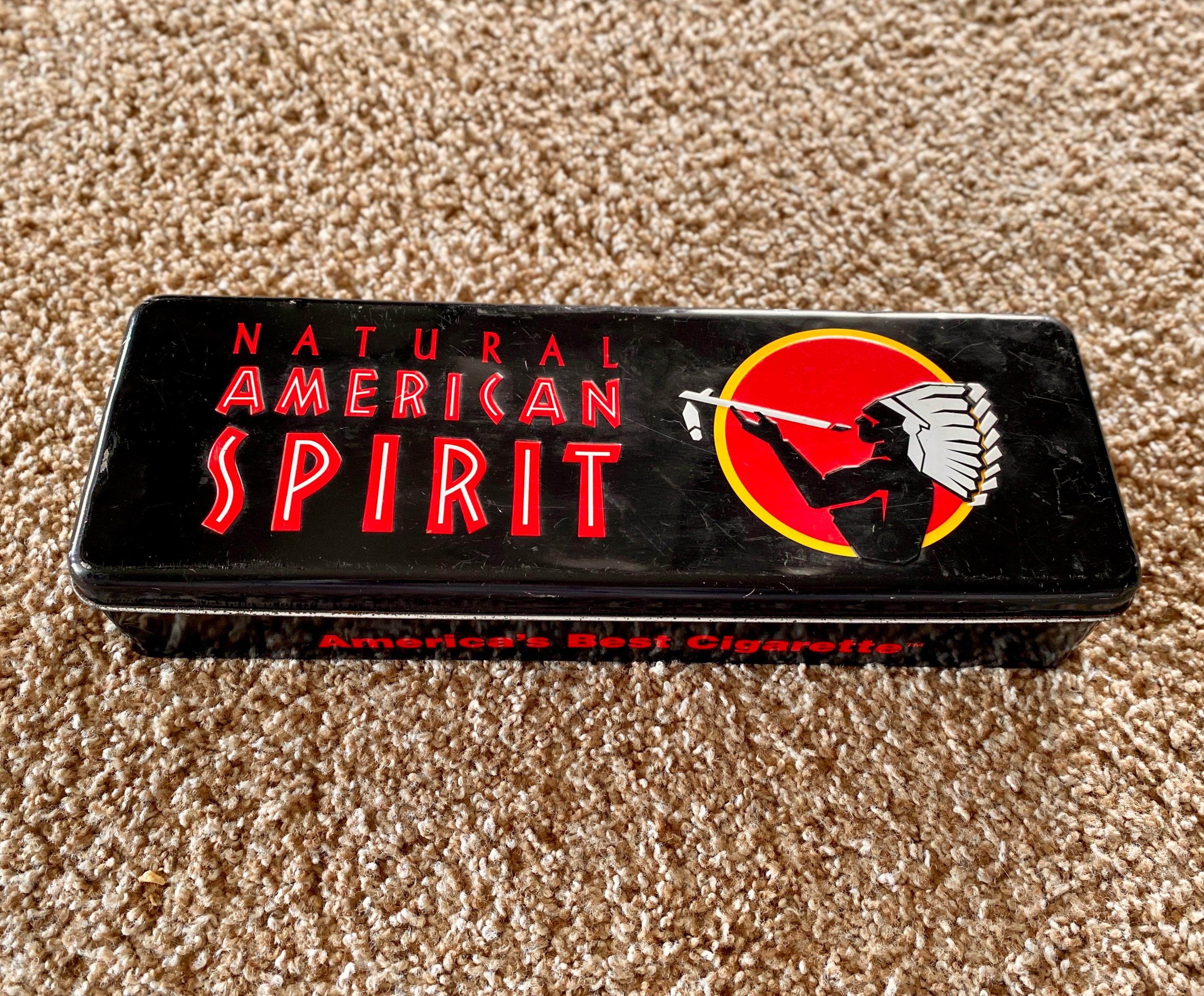 american spirit cigarette colors Medium $19.99 USD Vintage American Spirit Black Cigarette