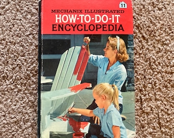 Vintage 1961 Mechanix Illustrated How-To Encyclopedia Vol. 11
