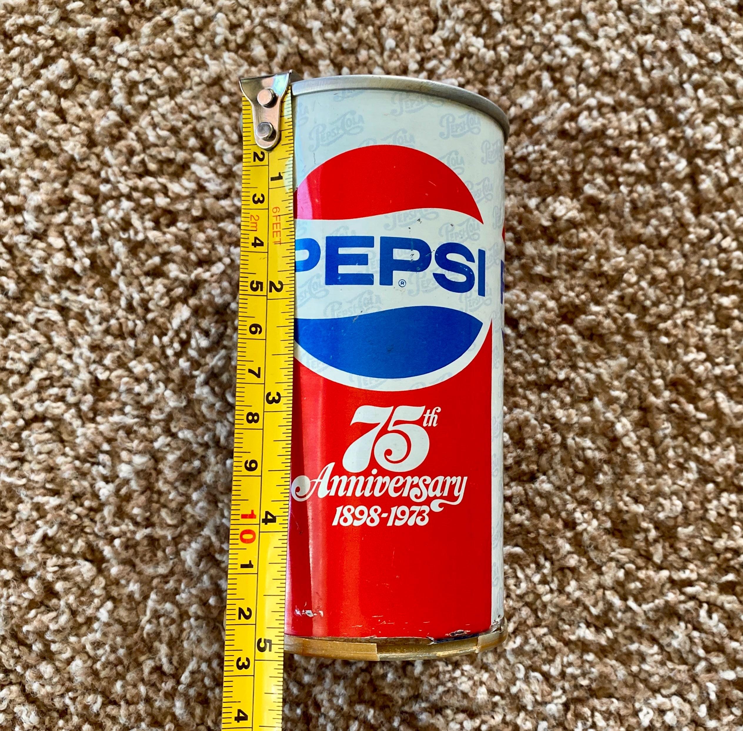 Vintage 1973 Pepsi Cola 75th Anniversary Music Box Can - Etsy