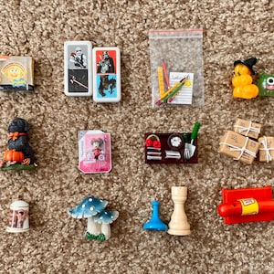Vintage Trinkets, Minis & Smalls | Doll House Minis, Trinket Shelves, Printer Trays, Trinket Boxes | Knick-Knacks | You Choose [Pre-Owned]