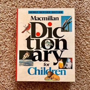 Vintage (1989) &quot;Macmillan Wörterbuch für Kinder&quot; 2nd Revisted Edition Hardcover Buch [gebraucht]