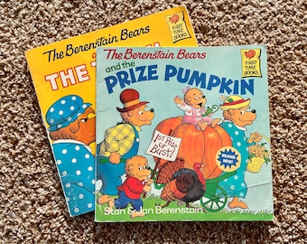 Libros infantiles de bolsillo antiguos de los Osos Berenstain: 1983 y 1990