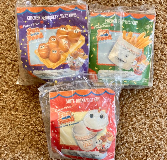 ヴィンテージ 1988年 フィッシャープライス マクドナルド ハッピー