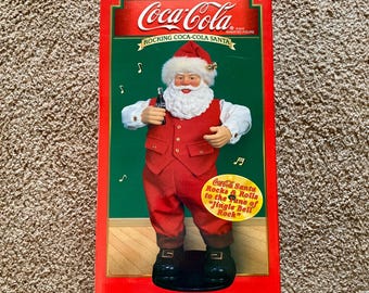 ヴィンテージ コカコーラ アニメーション サンタ 26 インチ - Etsy 日本