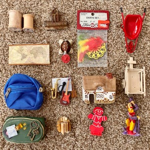 Vintage Trinkets, Minis & Smalls | Doll House Minis, Trinket Shelves, Printer Trays, Trinket Boxes | Knick-Knacks | You Choose [Pre-Owned]
