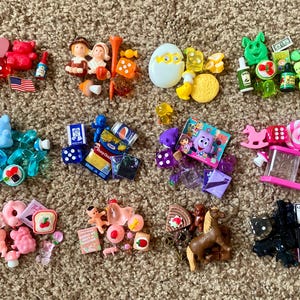 Vintage Monochromatic Colorful Trinket Bundles, Minis & Smalls | Doll House Minis, Trinket Shelves, Printer Trays | You Choose [Pre-Owned]