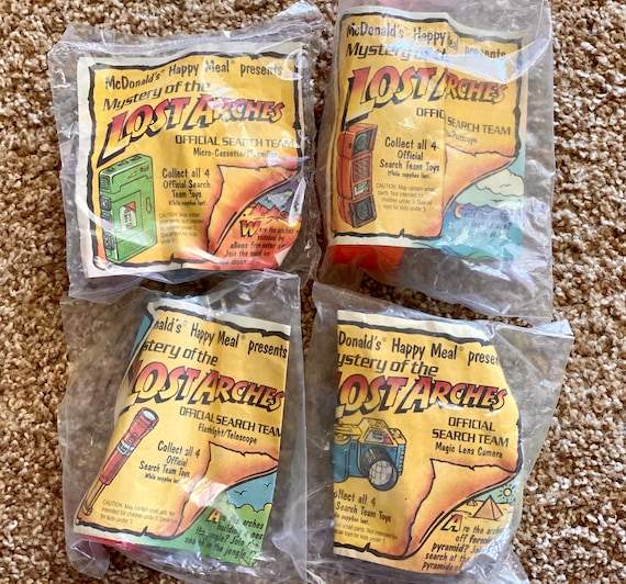 Vintage 1991 Mcdonald's Happy Meal Spy Toy: Mystery of the Lost