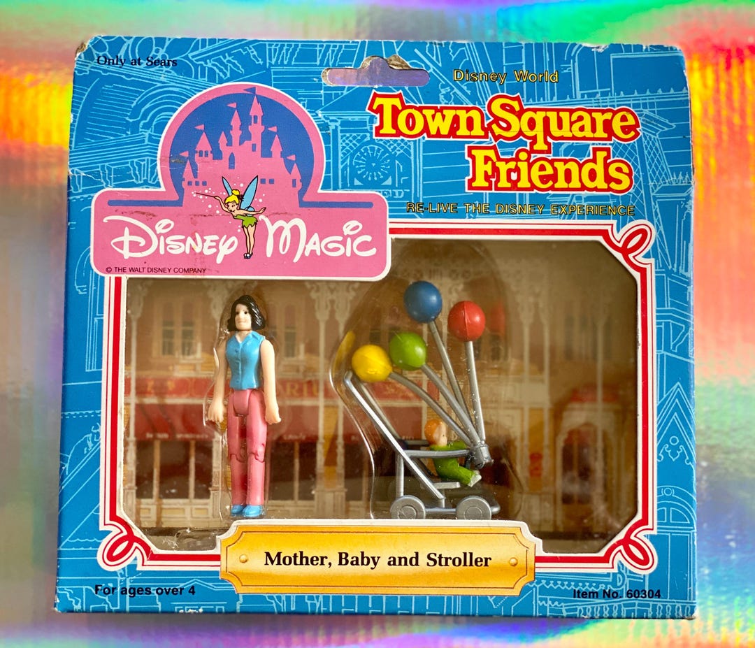 Vintage (1988) Disney World Town Square Friends 