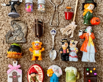 Vintage Schmuckstücke, Minis & Smalls - Puppenhaus Dekor, Drucker Tablett Fundstücke