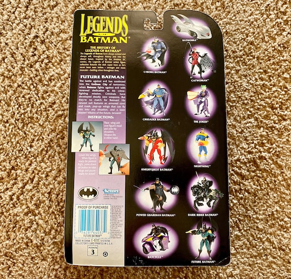 Vintage 1994 Legends of Batman Future Batman Action Figure