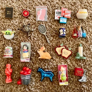 Vintage Trinkets, Minis & Smalls | Doll House Minis, Trinket Shelves, Printer Trays, Trinket Boxes | Knick-Knacks | You Choose [Pre-Owned]