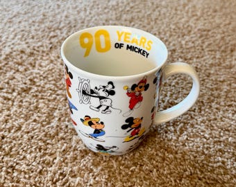 Disney 90 Years of Mickey Mouse Ceramic 16oz. Coffee Mug