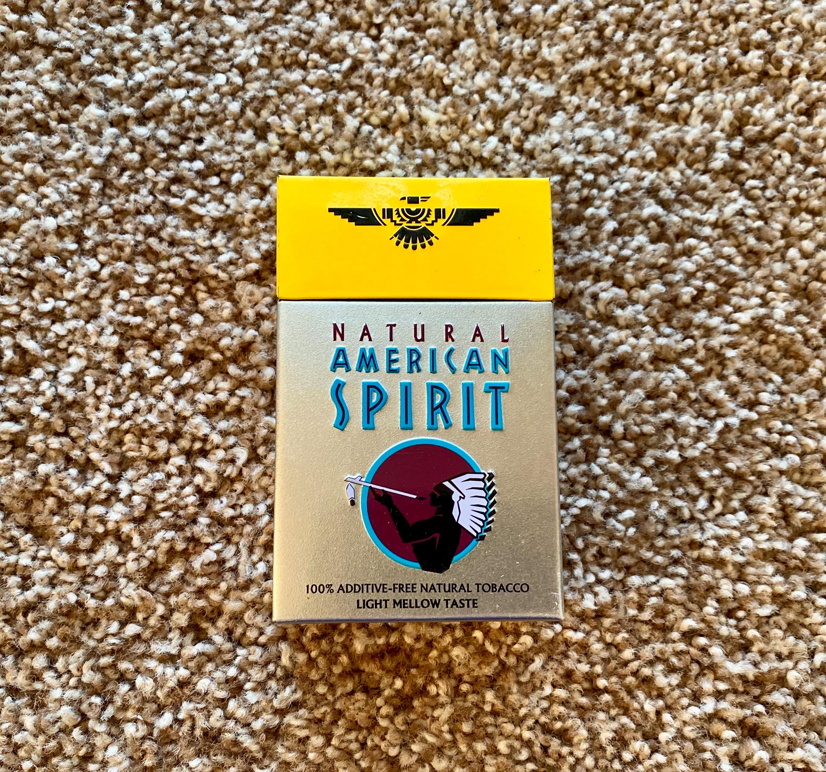 american spirit cigarette case Cigarettes American Spirit Box-Yellow American Spirit Cigarettes Red King