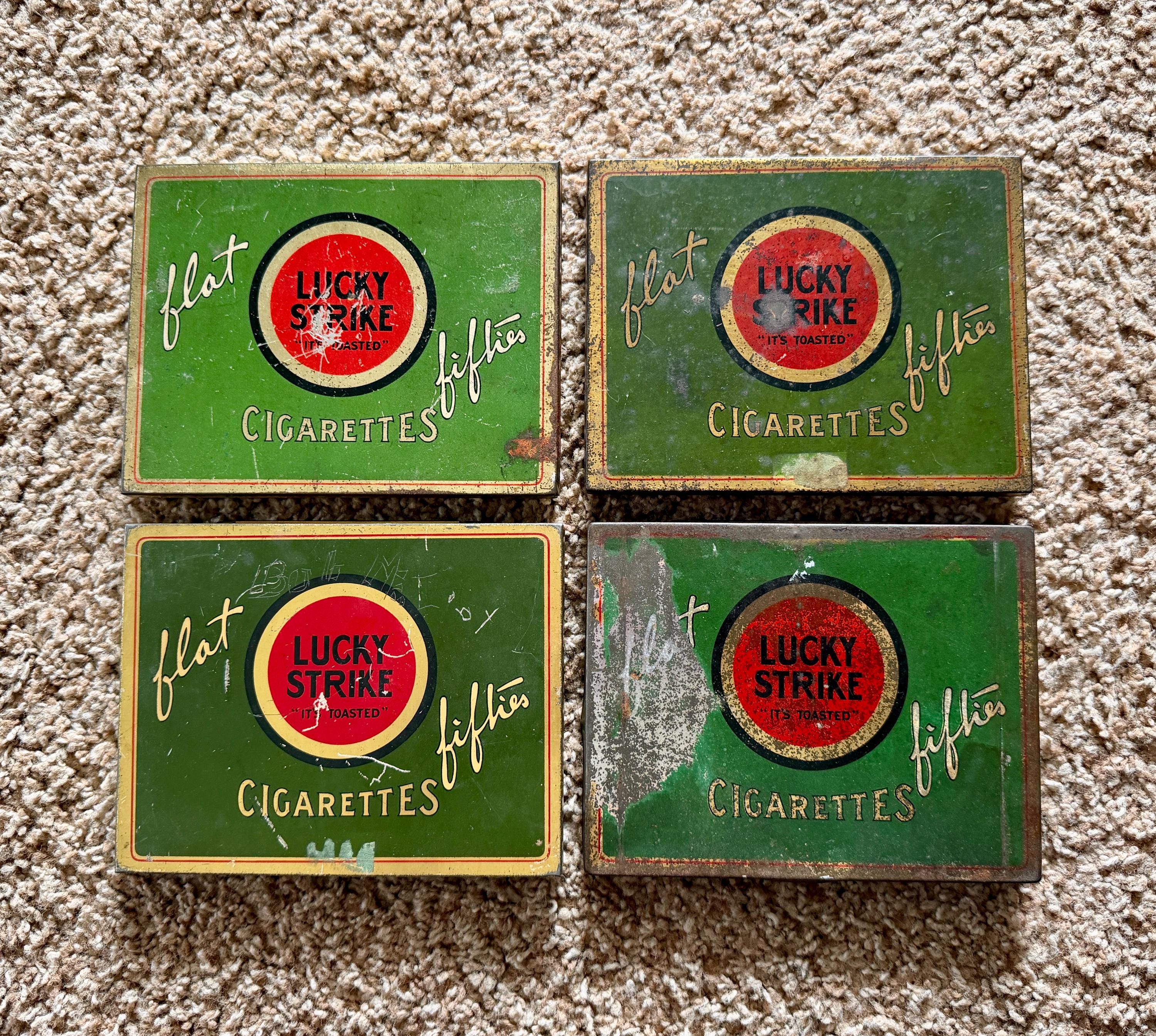 Lucky Strike Metal Box - Etsy