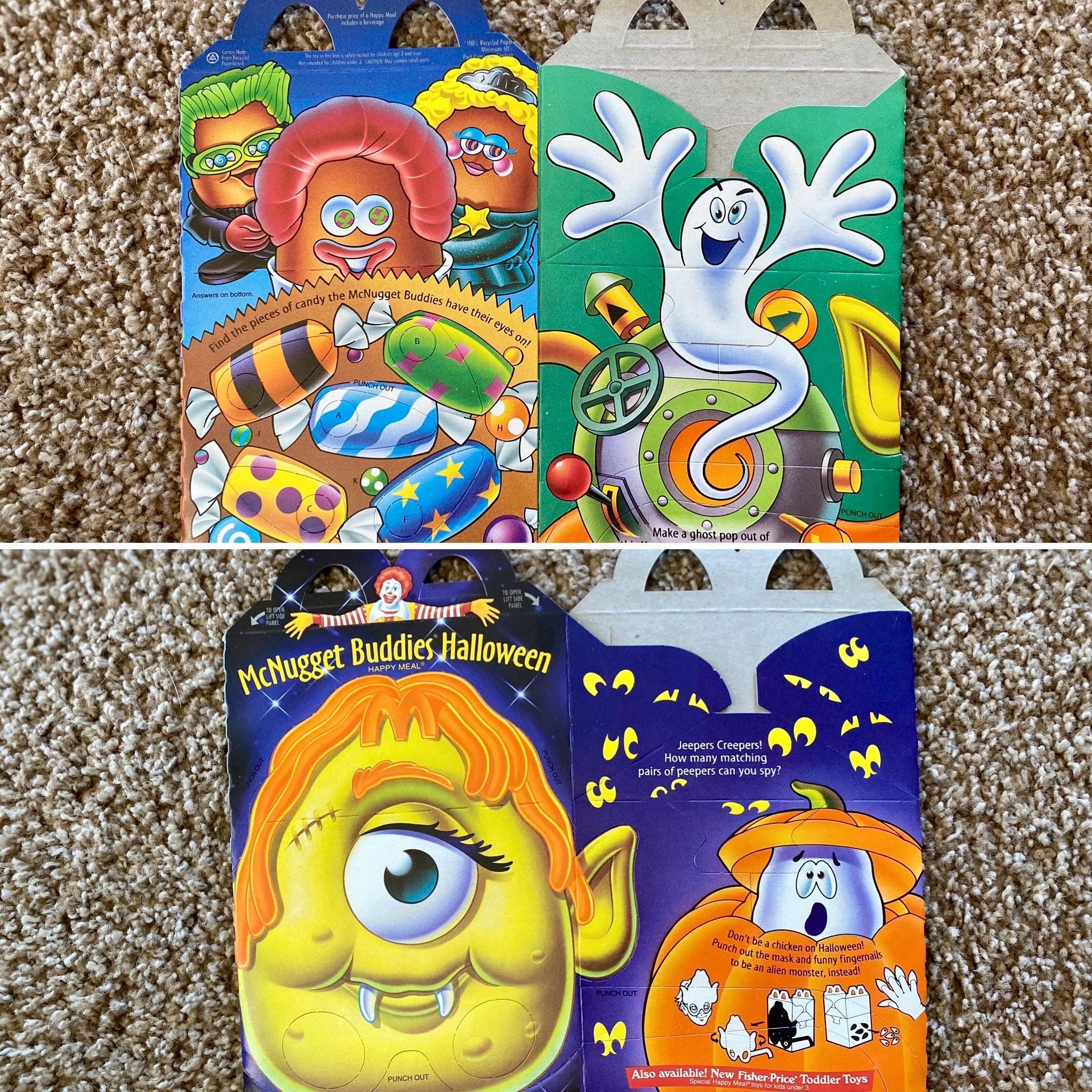 激レア　マクドナルド　ハッピーミールトイ　ハロウィン　マックナゲット　バディーズ レアなヴィンテージ（1996年）ハロウィンマックナゲット