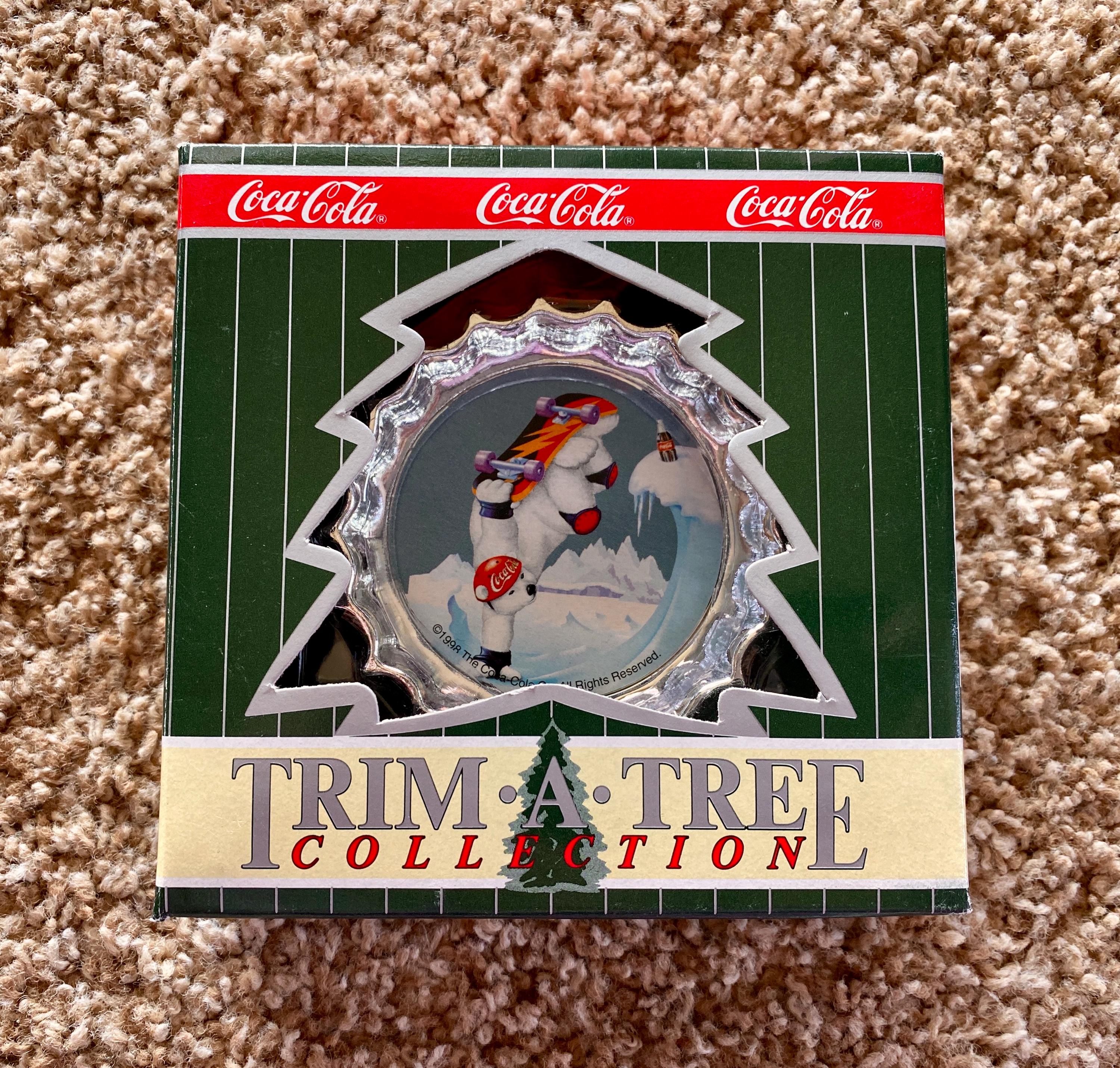 ヴィンテージ 1998 コカ・コーラ ポーラーベア クリスマスオーナメント