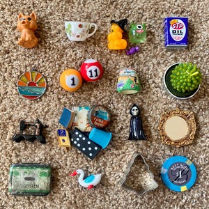Vintage Trinkets, Minis & Smalls | Doll House Minis, Trinket Shelves, Printer Trays, Trinket Boxes | Knick-Knacks | You Choose [Pre-Owned]