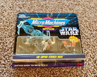 Vintage 1994 Star Wars Micro Machines: Empire Strikes Back Space Collection (Sealed)