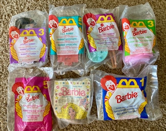 Vintage (1991-2000) McDonald&#39;s Barbie Happy Meal Toys | Vintage Barbies | You Choose [Sealed]