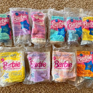 Vintage (1992 & 1994) McDonald&#39;s Barbie Happy Meal Toy Collection | Mattel | You Choose [Sealed]