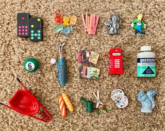Vintage Trinkets, Minis & Smalls | Doll House Minis, Trinket Shelves, Printer Trays, Trinket Boxes | Knick-Knacks | You Choose [Pre-Owned]