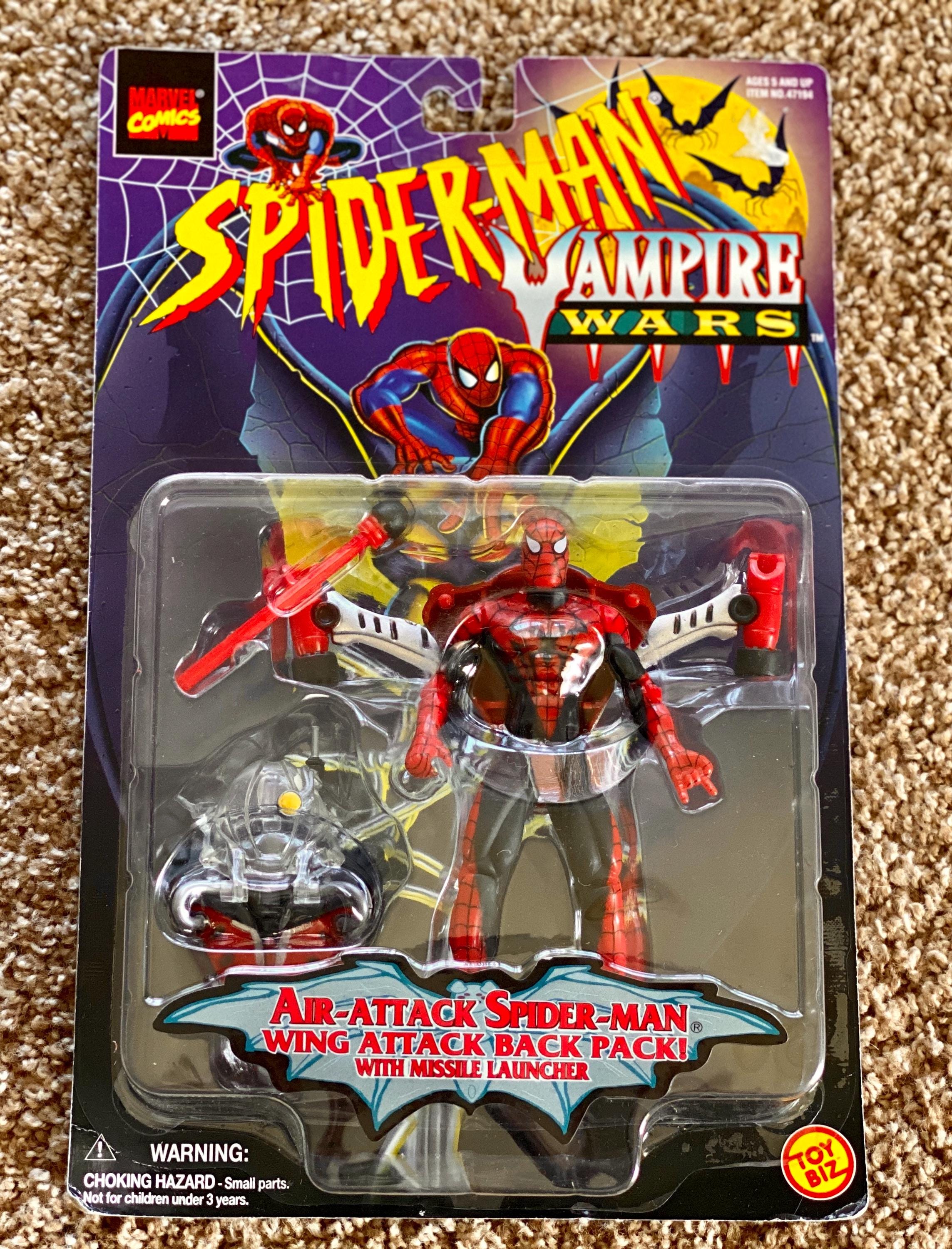 ToyBiz 1996 Marvel Comics Spiderman Vampire Wars Spider Man