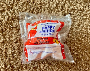 マクドナルド　ハッピーミール　1993年製　スペースランチャー　２体セット ヴィンテージ スペースランチャー マックキャラクターズ ハッピー