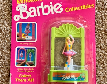 Giocattolo da collezione in miniatura Barbie "California Dream 1988" vintage anni '80 (1989) [sigillato]
