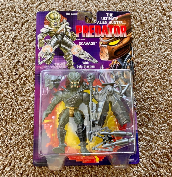 Vintage 1993 Predator Scavage Action Figure by Kenner [sealed] - Etsy