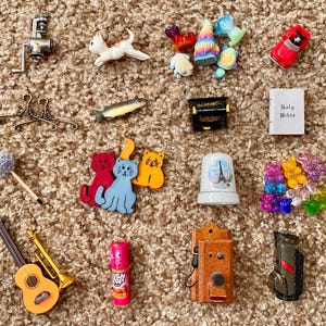 Vintage Trinkets, Minis & Smalls | Doll House Minis, Trinket Shelves, Printer Trays, Trinket Boxes | Knick-Knacks | You Choose [Pre-Owned]