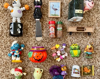 Vintage Trinkets & Minis, Dollhouse, Trinket Shelves, Printer Tray Collectibles | You Choose