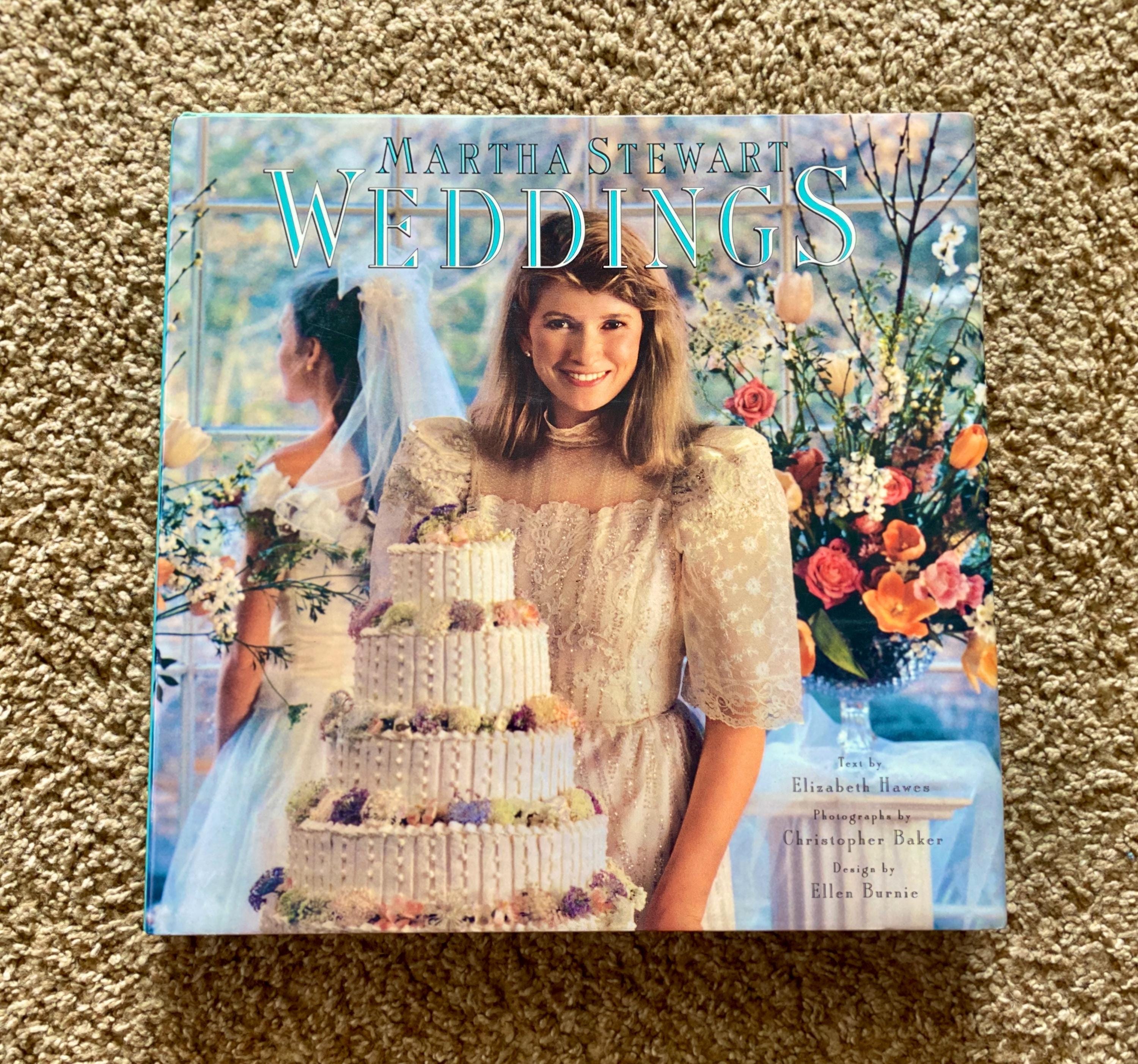 Vintage Martha Stewart Weddings Book (1987) - Coffee Table Decor