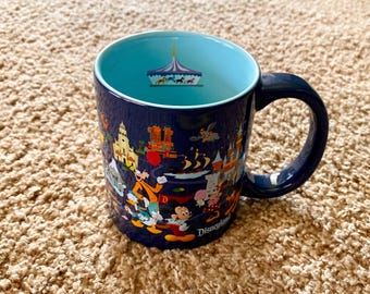 Disneyland Mickey Mouse & Friends Ceramic Coffee Mug | Disney Kitchen [Pre-Owned]