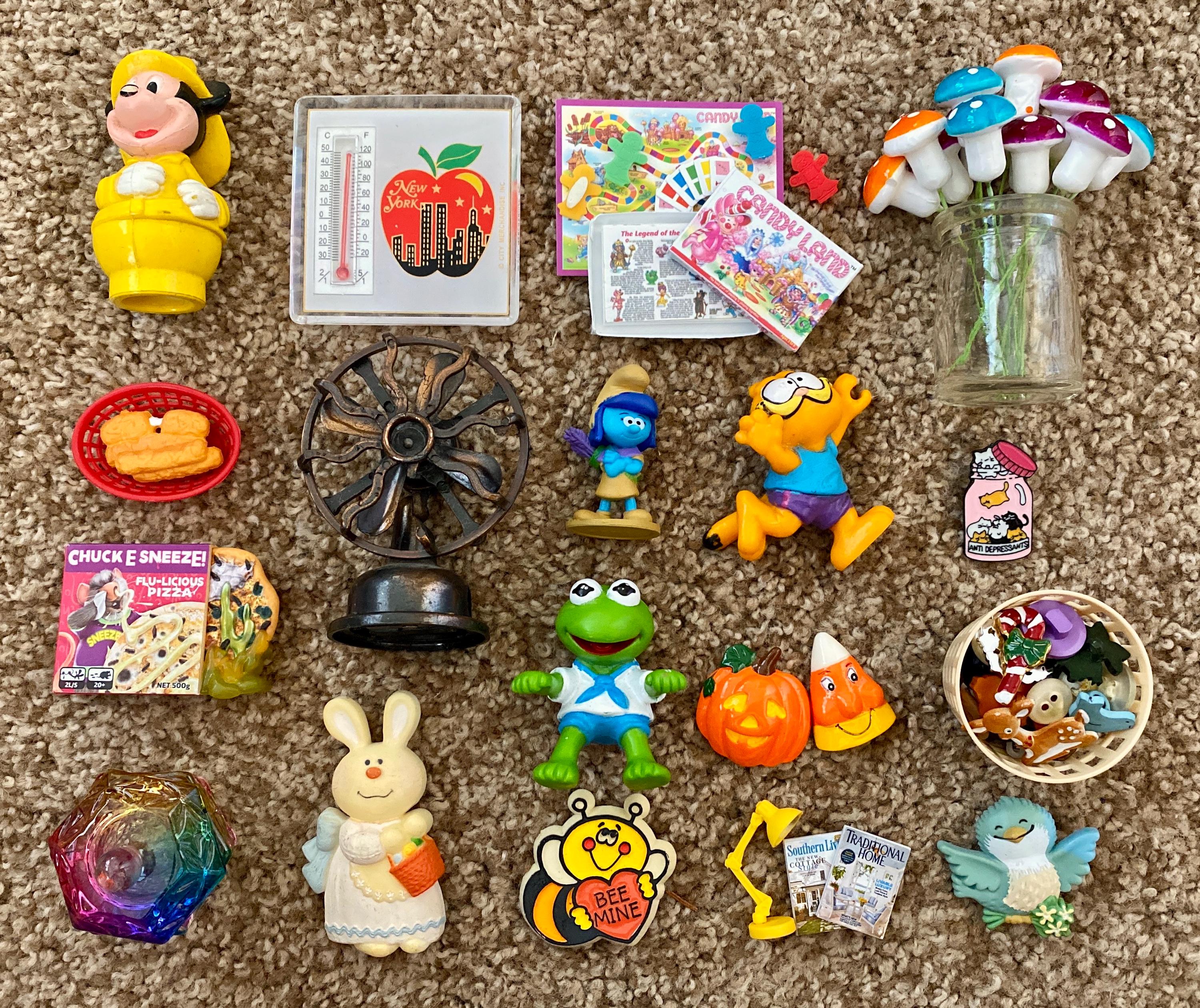 ヴィンテージドールハウスミニチュア、コレクターズアイテム【中古