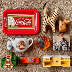 Vintage Small Figurines, Trinkets, Statues & Knick-Knacks | Printer Trays, Trinket Shelf | You Choose [Pre-Owned]