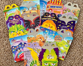 Vintage 1994 McDonald's Happy Meal Box: 90s Nostalgia [Sealed]