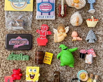 Vintage Schmuckstücke, Minis & Smalls - Puppenhaus Dekor, Drucker Tablett Fundstücke