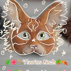 Therian mask commissions