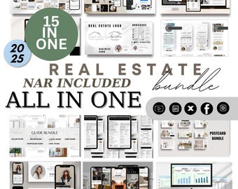 Real Estate Marketing Template Reels  Social Media Instagram Bundle ,Realtor instagram PostTemplate Canva