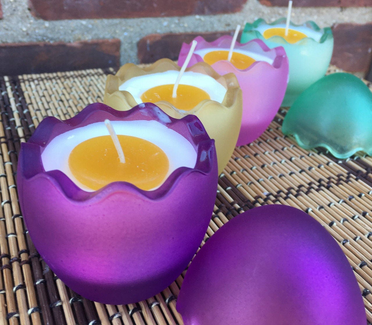 Bougie d'oeuf de Pâques