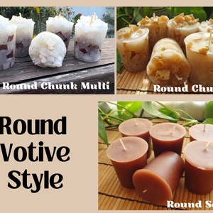 Votive Candles 6pk full set or Sample 3pk BAKERY Scents A K you choose the candle style, scent color image 6