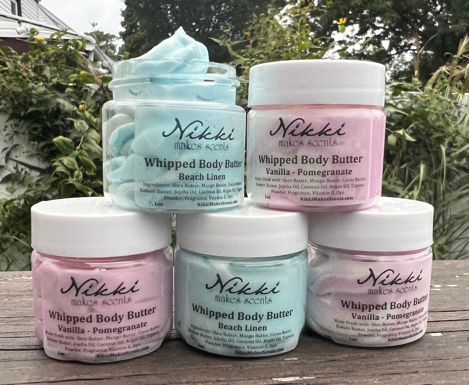 Natural Whipped Body Butter SAMPLE Etsy