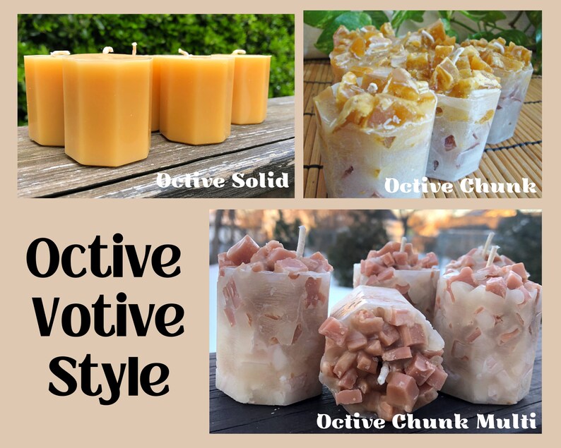 Votive Candles 6pk full set or Sample 3pk BAKERY Scents A K you choose the candle style, scent color image 8