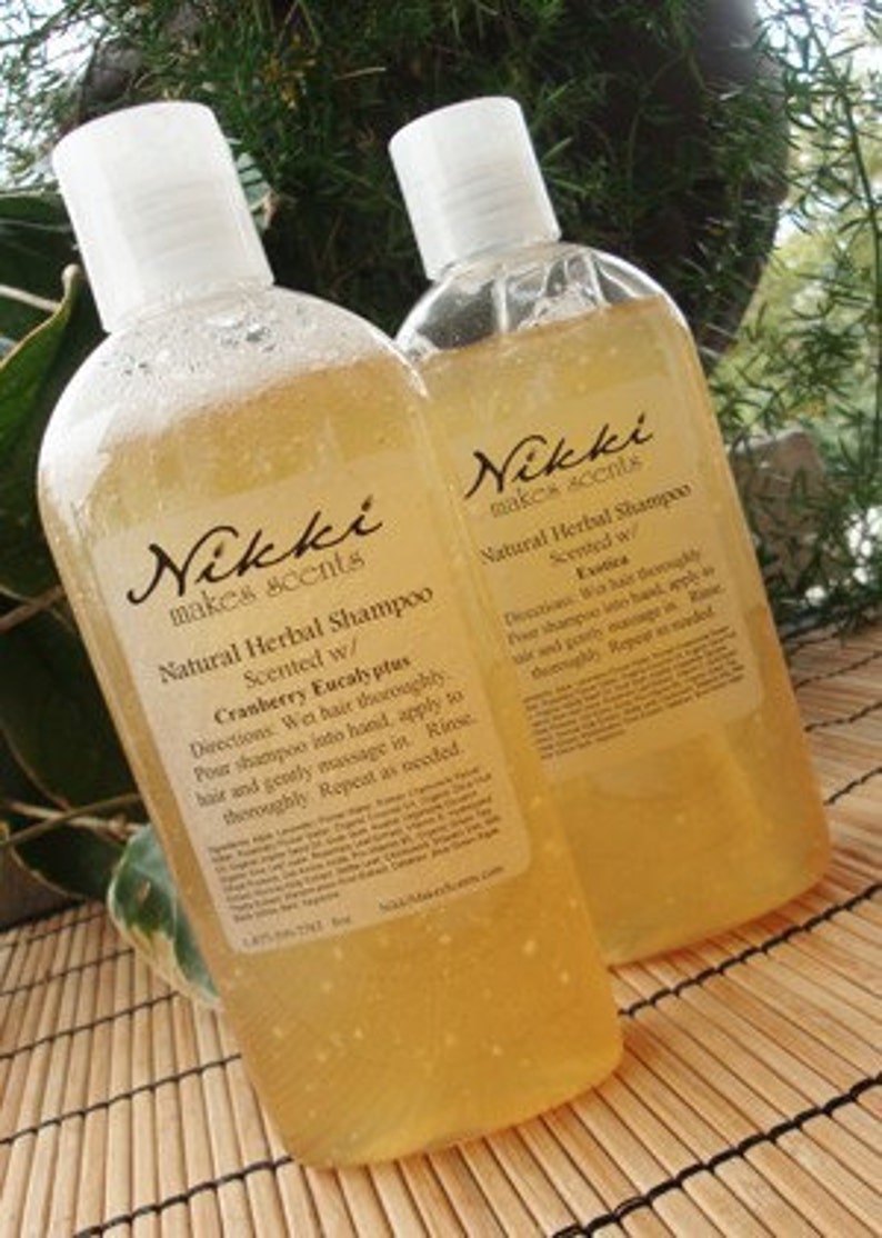 Herbal Shampoo 8oz Etsy