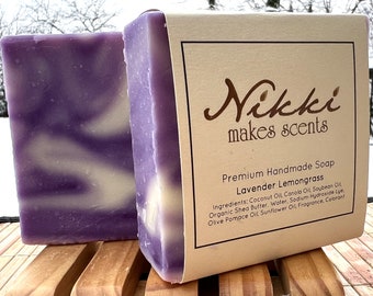 Lavender Lemongrass Soap Bar