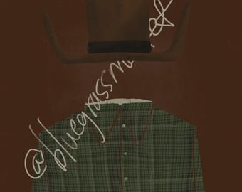 Unknown Cowboy Green Plaid - Digital Download